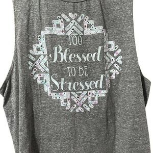 Rue 21 Muscle Tank top inspirational New with tags